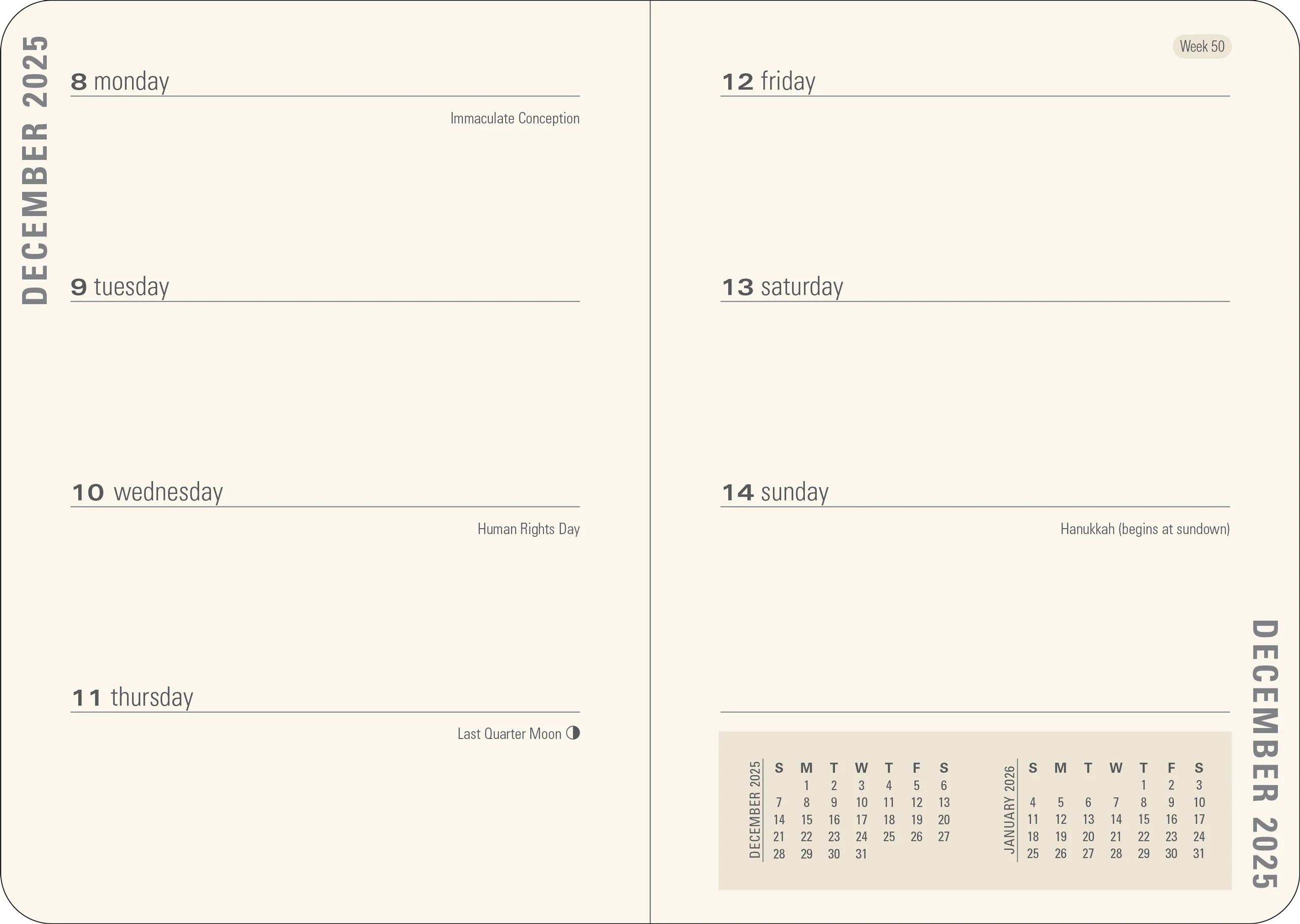 2026 Sunflower Dreams Weekly Planner - Image 3